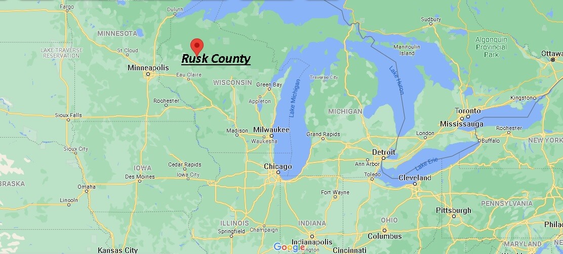 Where is Rusk County Wisconsin