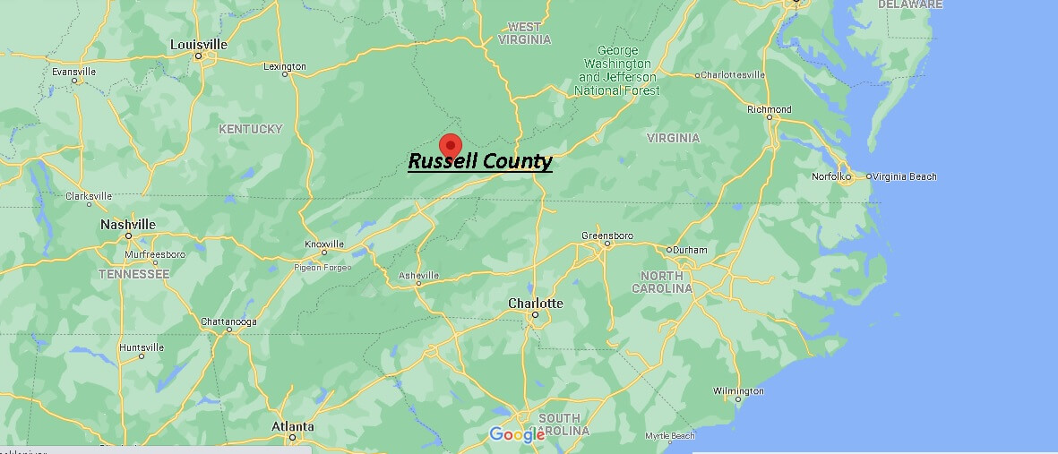 Where is Russell County Virginia