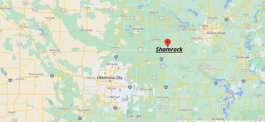 Where is Shamrock, Oklahoma