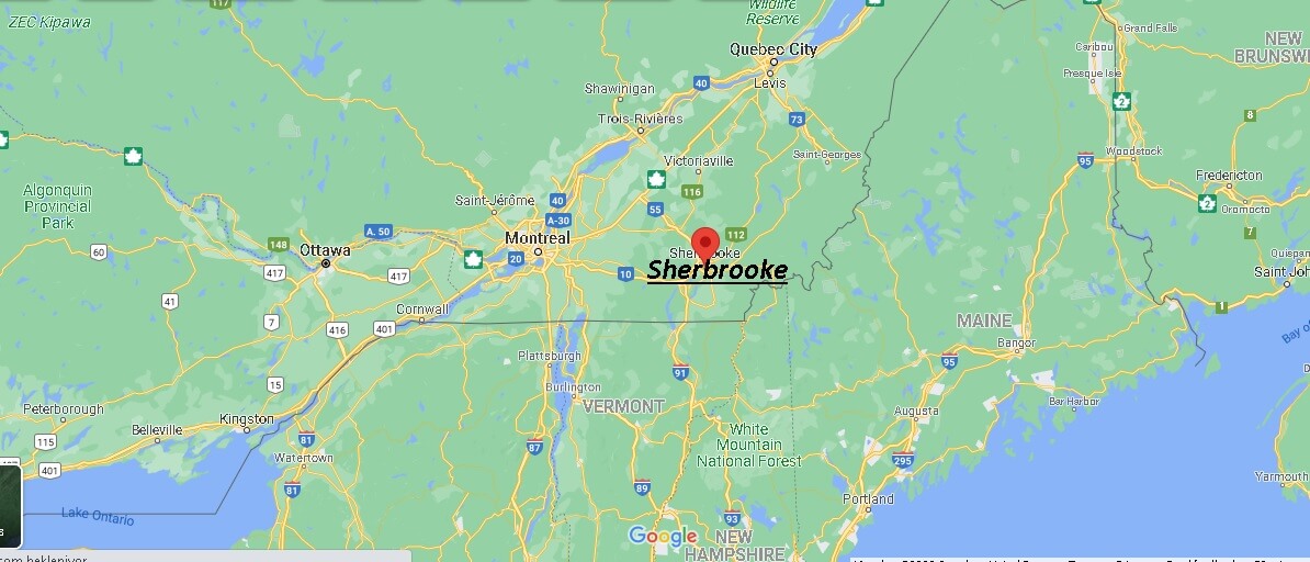 Where is Sherbrooke Canada