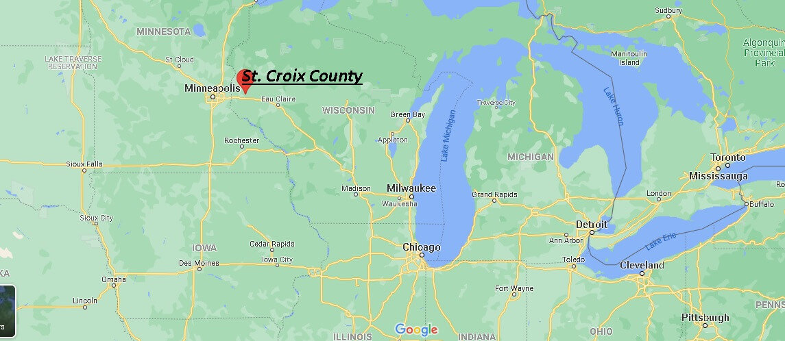 Where is St. Croix County Wisconsin