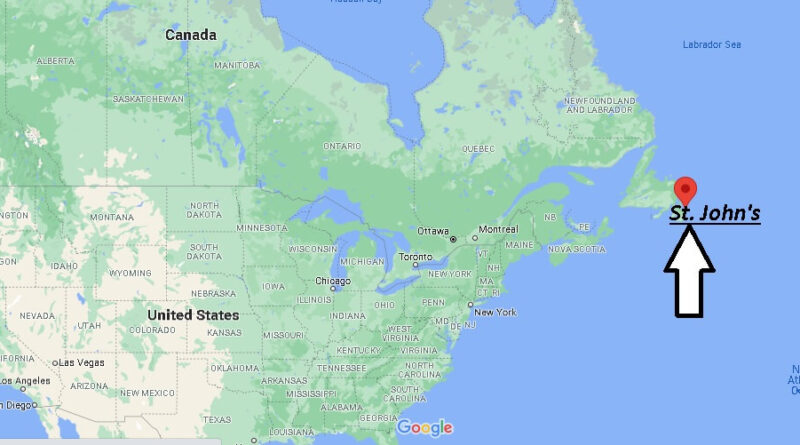 Where is St. John's Canada