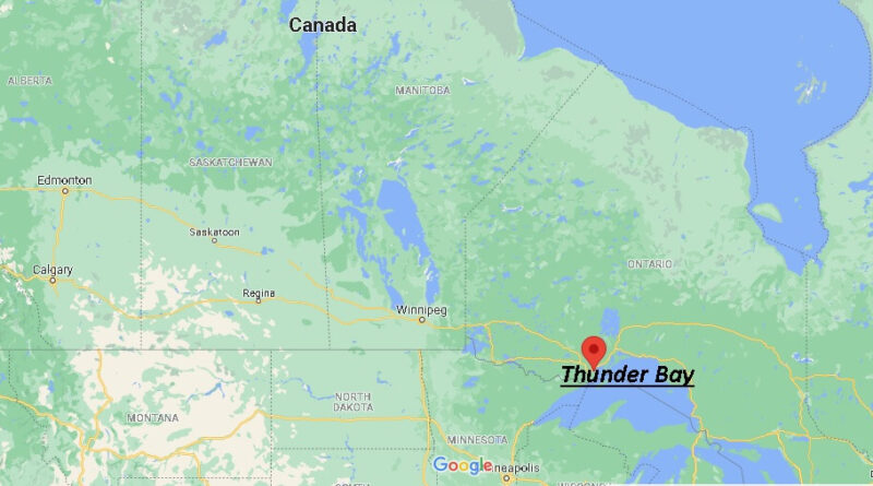 Where is Thunder Bay Canada