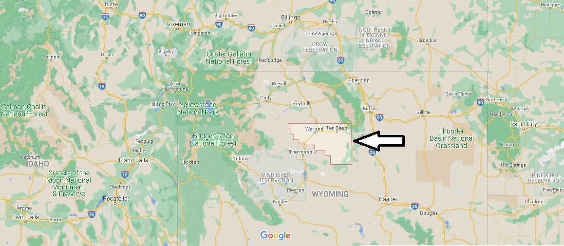 Where is Washakie County Wyoming