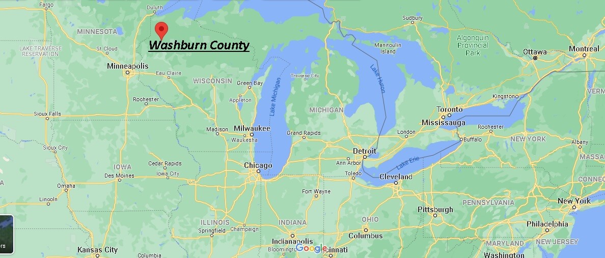 Where is Washburn County Wisconsin