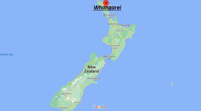 Where is Whangarei New Zealand