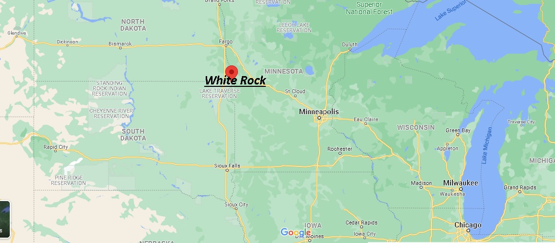 Where is White Rock South Dakota