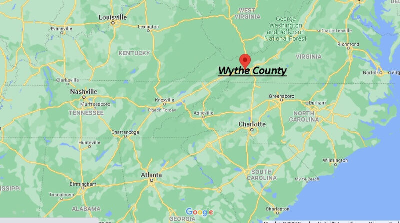Where is Wythe County Virginia