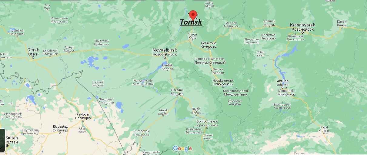 Which country is Tomsk in