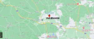 Map of High Wycombe