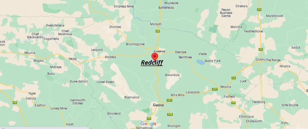 Map of Redcliff