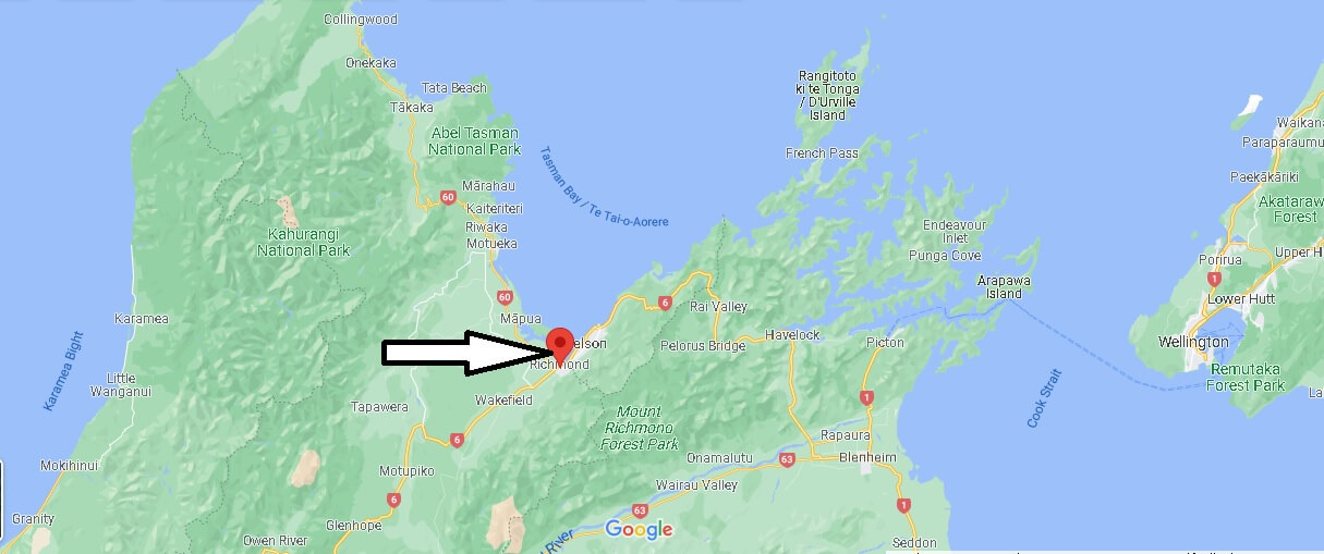 What region is Richmond in New Zealand