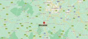 Where in England is Worcester