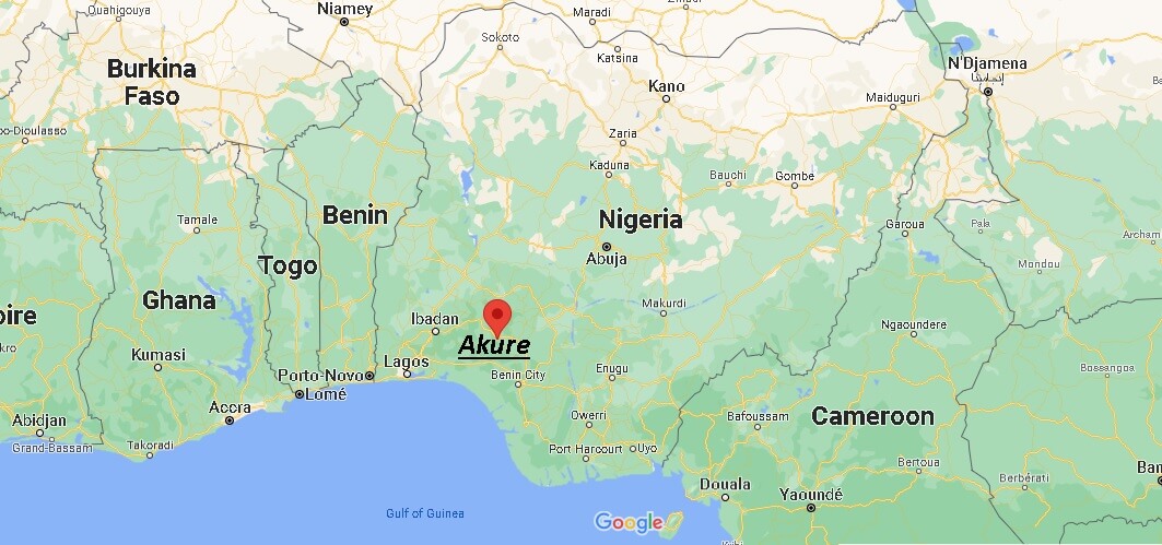 Where is Akure Nigeria