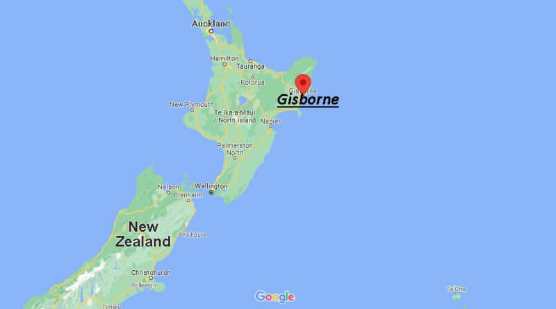 Where is Gisborne New Zealand
