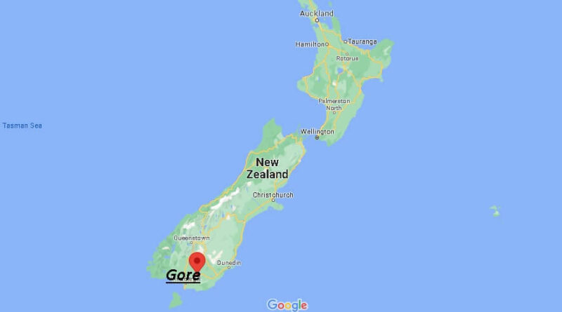 Where is Gore New Zealand