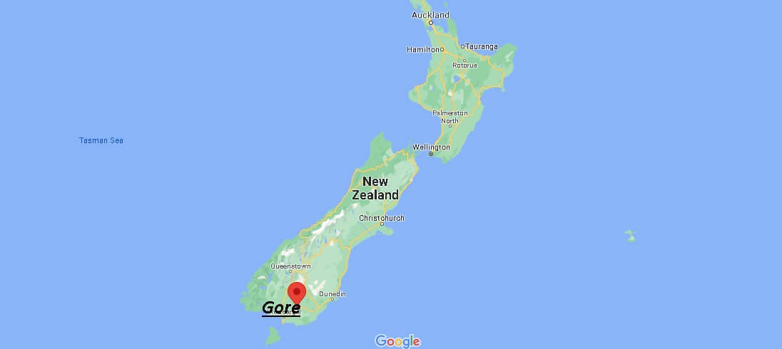 Where is Gore New Zealand