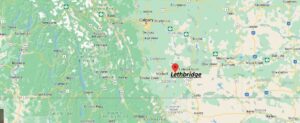 Where is Lethbridge Canada? Map of Lethbridge