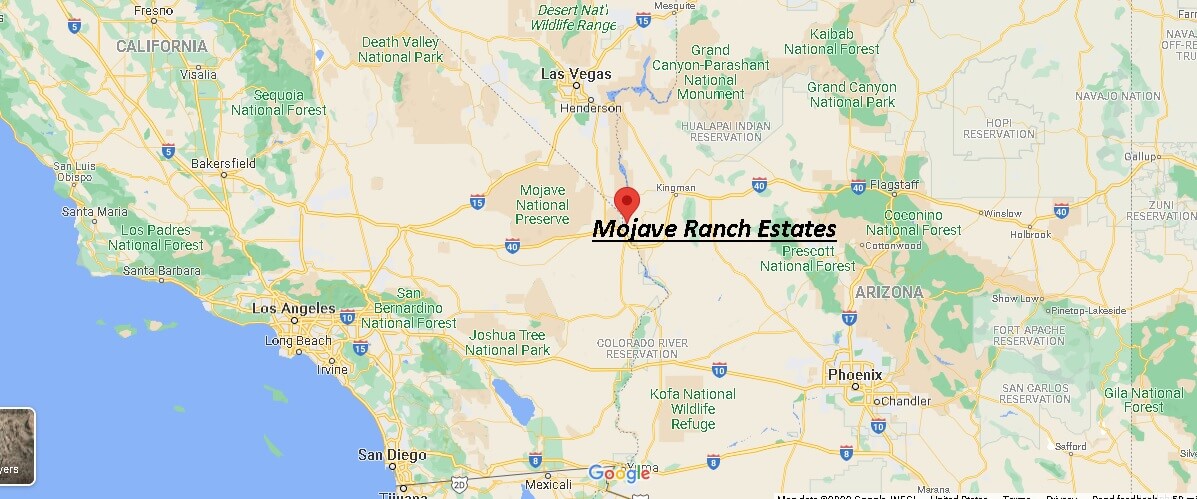Where is Mojave Ranch Estates, Arizona