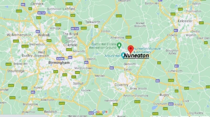 Where is Nuneaton Located