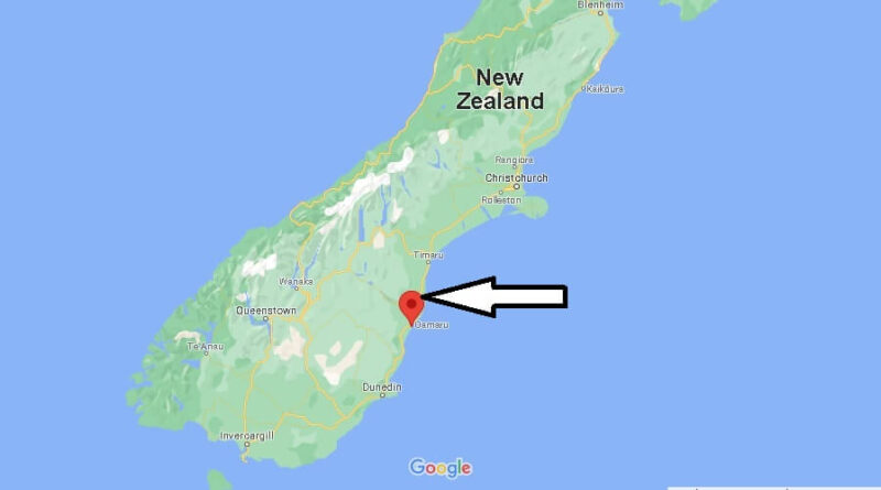 Where is Oamaru New Zealand