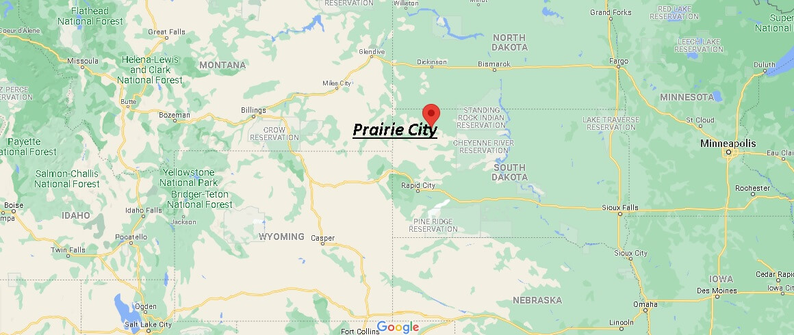 Where is Prairie City, South Dakota
