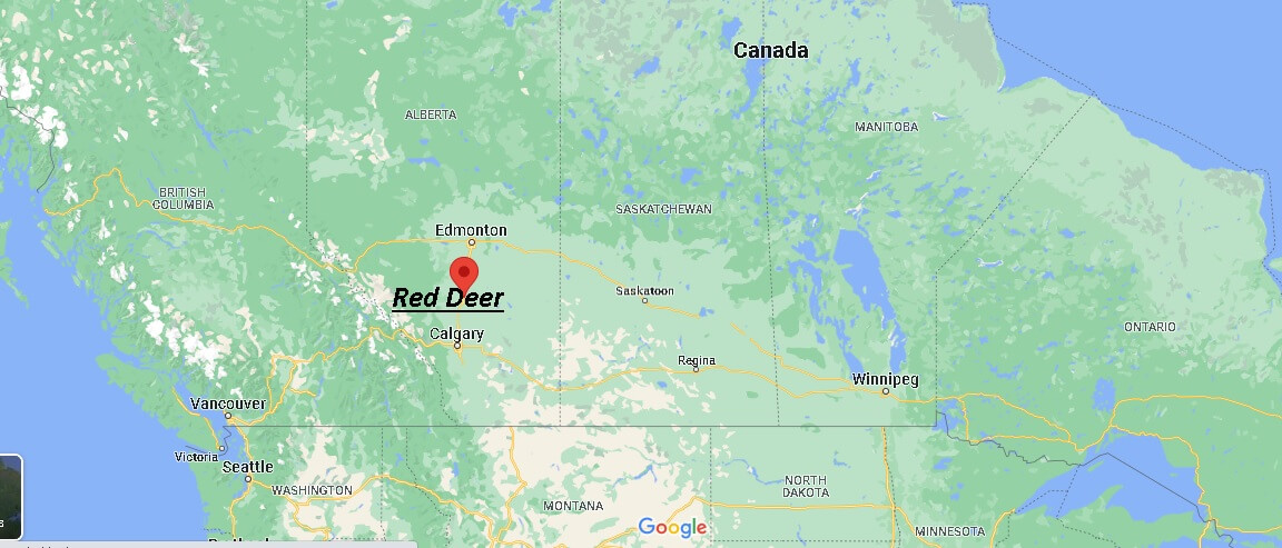 Where is Red Deer Canada
