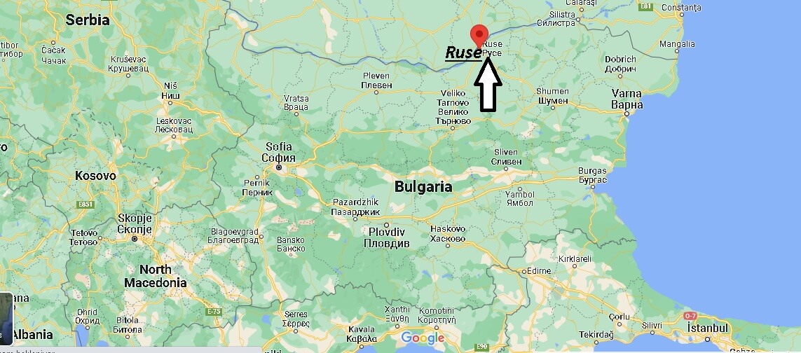 Where is Ruse Bulgaria