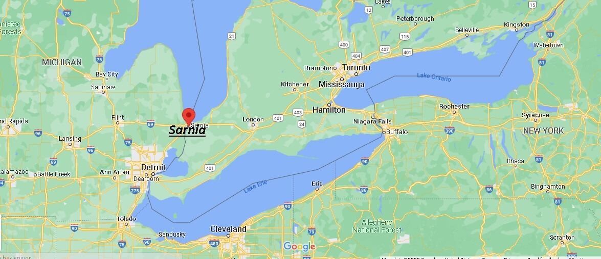 Where is Sarnia Canada
