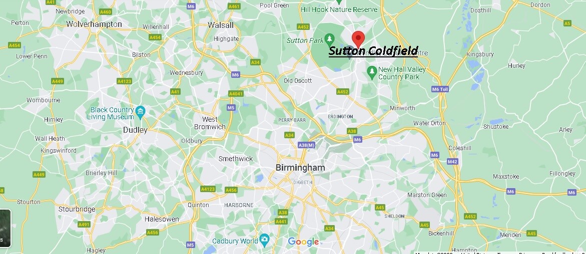 Where is Sutton Coldfield Located