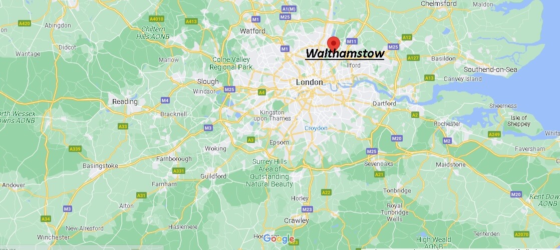 Where is Walthamstow Located