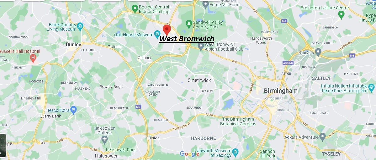 Where is West Brom located