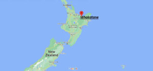Where is Whakatane New Zealand