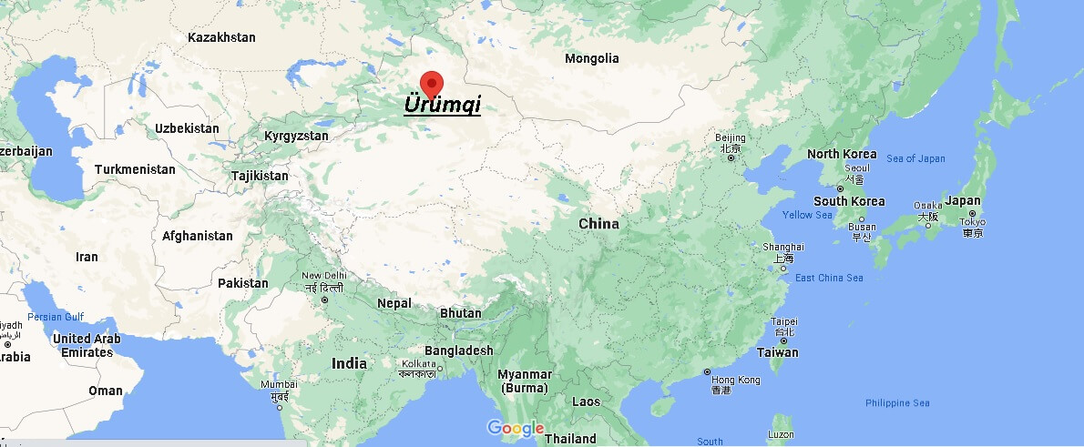 Where is Ürümqi China