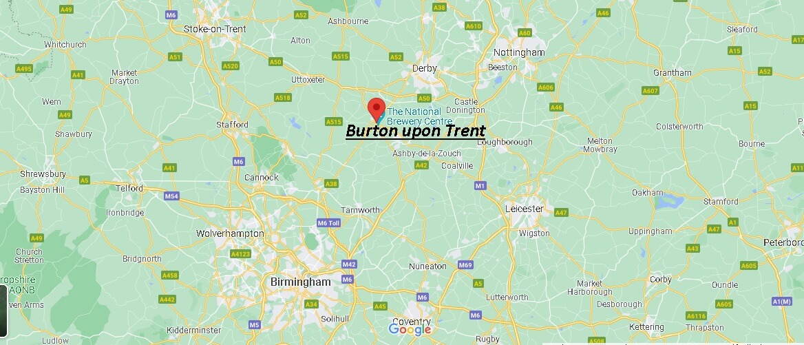 Which county is Burton upon Trent in