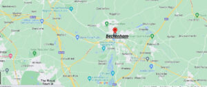 Map of Beckenham