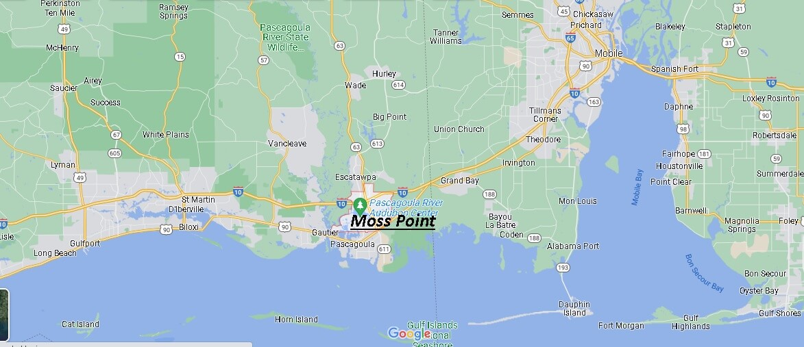 What county is Moss Point MS in