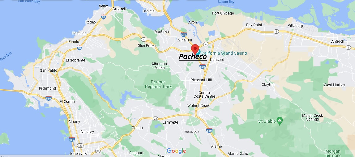 What county is Pacheco
