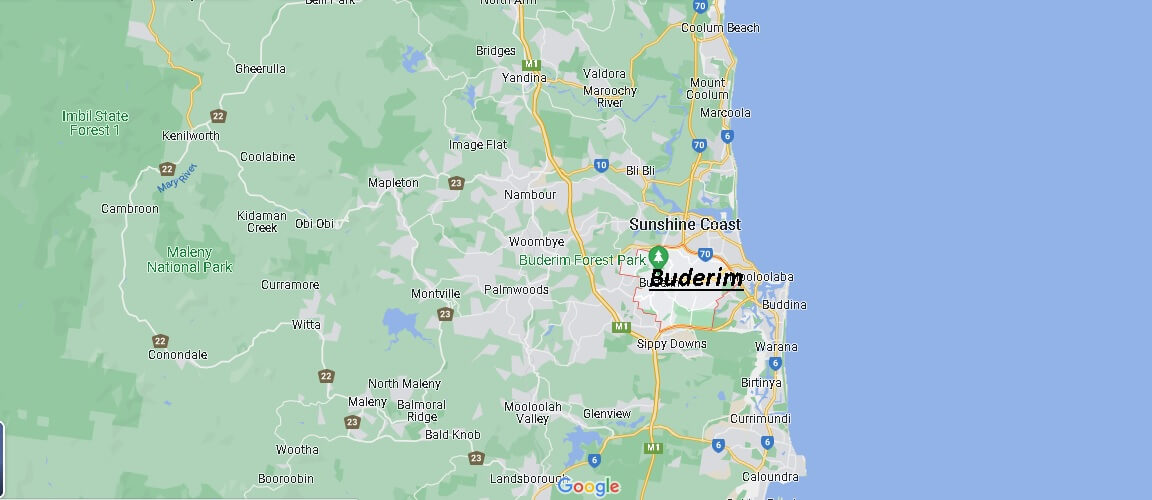 Where in Australia is Buderim