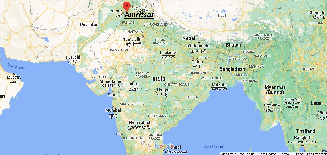 Where is Amritsar India