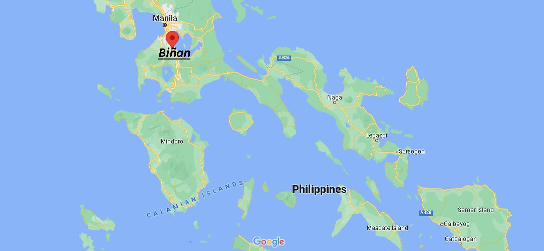 Where is Biñan Philippines