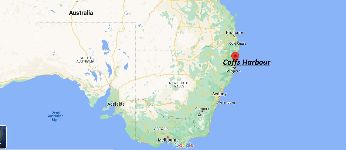 Where is Coffs Harbour Australia