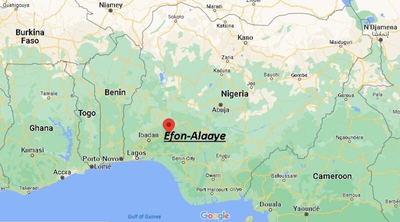 Where is Efon-Alaaye Nigeria