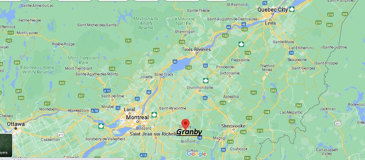 Where is Granby Canada