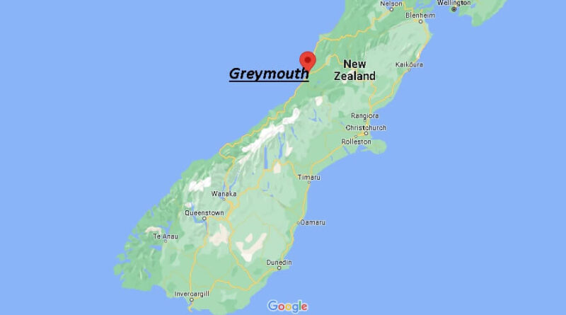 Where is Greymouth New Zealand