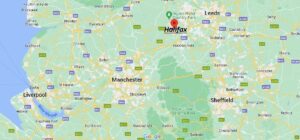Where is Halifax, West Yorkshire Located