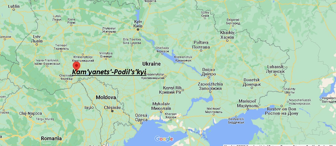 Where is Kam'yanets'-Podil's'kyi Ukraine