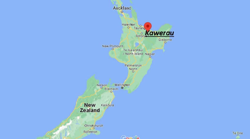 Where is Kawerau New Zealand