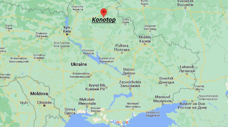 Where is Konotop Ukraine