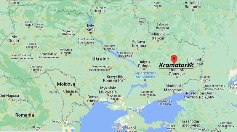 Where is Kramatorsk Ukraine